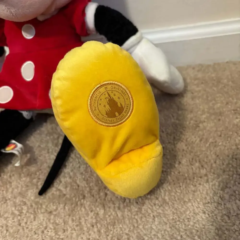 Authentic Disneyland Disney World Stuffed Minnie Mouse 24